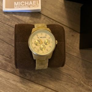 Michael Kors gold watch NWOT